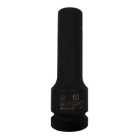 Action Sockets 1/2" Drive 6-point 10mm to 36mm Range Impact Socket Deep Length