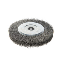 Union Bench Mount Crimped Wire Wheel Brush for Heavy Rust Removal WG-60 1145112