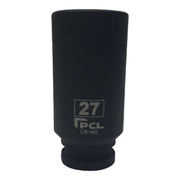 PCL 27mm 3/4" Drive Deep Impact Sockets Fits Any 3/4" Impact Wrench 6 Point