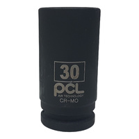 PCL 30mm 3/4" Drive Deep Impact Sockets Fits Any 3/4" Impact Wrench 6 Point