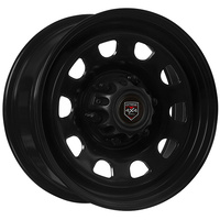 Extreme 4x4 Steel Wheel D-hole 16x7" 6/114.3 35P Black 66.1 fit Navara D23 NP300