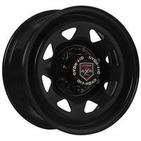 Extreme 4x4 Steel Wheel 16x7" 6/139.7 42P Black 106.1 fit Ford Ranger BT50 + Cap