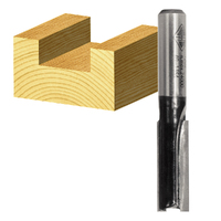 Carbitool 14mm 1/4" Shank 2 Flute TCT Carbide Tipped Straight Router Bit T214M