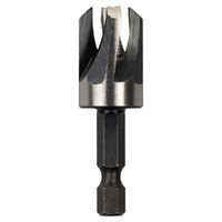 Carbitool 1/2" Timber Plug Cutter Made of Quality Tool Steel 1/4" Shank HPLG16