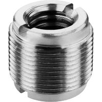 Intech Drill Chuck Adaptor Reducing Bush 3/8-24 to 1/2"-20 Thread DCTA56