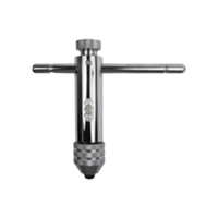 Intech 2mm to 4mm Ratchet Tap Wrench T Type w/ Self Centering Steel Jaws TDRT2-4