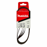 Makita 5pcs 9mm x 553mm Abrasive Sanding Belt 120 Grit P-43290