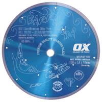 Ox UCT 4" Diamond Blade Fine Cuts Cont. Rim - Cuts All Tiles OX-UCT-4