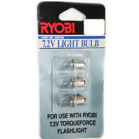 Ryobi 7.2V Light Bulb Replacement for Ryobi 7.2V TorqueForce FlashLight 1070123