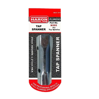 Haron 24mm Square x 21mm Hex Plumbing Tap Spanner Metric Heavy Duty Steel H101