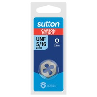 Sutton Tools 5/16" UNF Carbon Die Nut 24 TPI for General/DIY Use Only M4460794