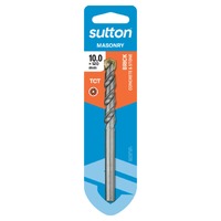 Sutton Tools 10mm x 120mm Masonry Drill Bit TCT Point - Standard Fixing D6001000